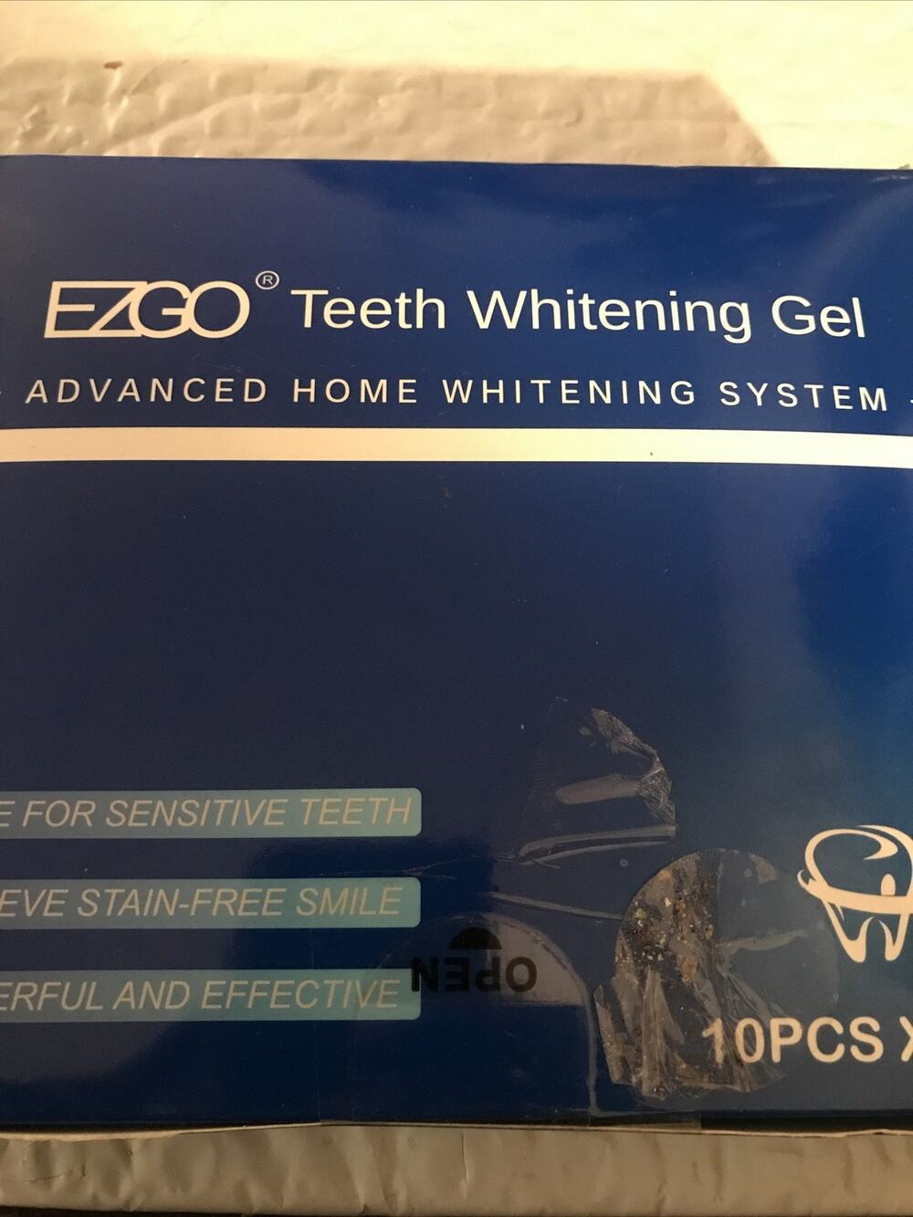 EZGO Teeth Whitening Gel - 10 Pieces